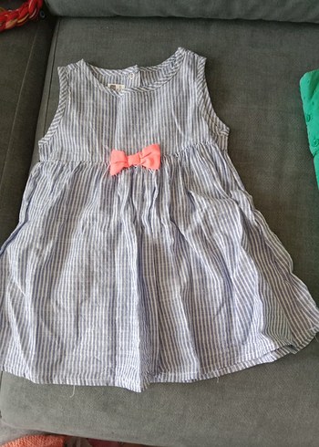 kız bebek 2 adet biri zara diğeri LC waikiki elbise - Görsel 3