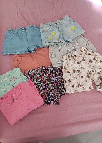 karışık şort ve elbise 1 adet takım - Görsel 3