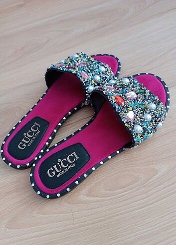 40 Beden Kadın Gucci Terlik 