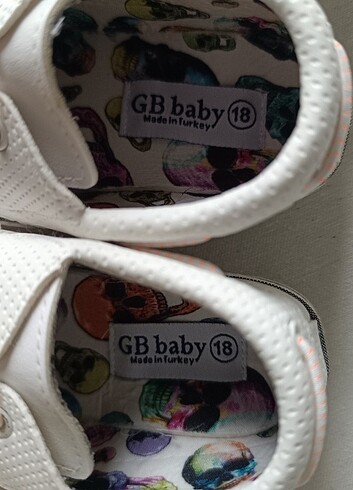 B&G BABY 18 numara kız çocuk ayakkabı  - Görsel 7