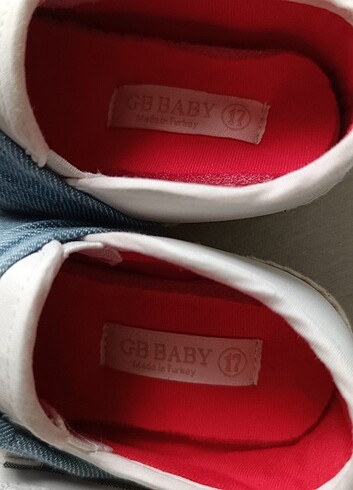 B&G BABY 18 numara kız çocuk ayakkabı  - Görsel 8
