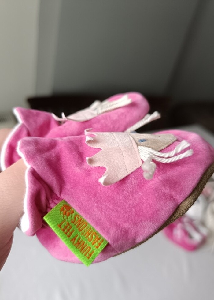 YENİDOĞAN KIZ BEBEK PATİK - Görsel 3