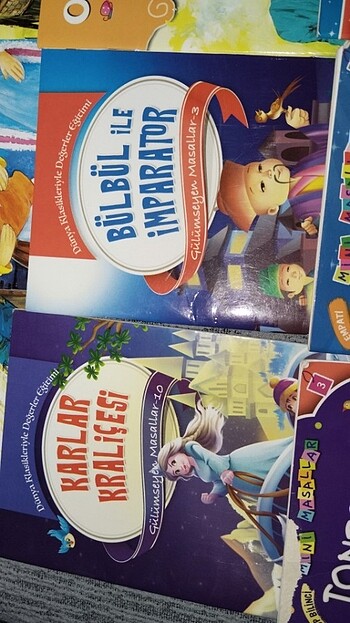 Masal kitapları 12 tane karma set  - Görsel 5