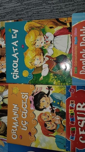 Masal kitapları 12 tane karma set  - Görsel 6