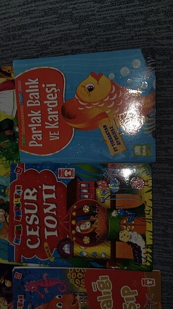 Masal kitapları 12 tane karma set  - Görsel 8