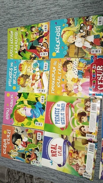 Masal kitapları 12 tane karma set  - Görsel 9