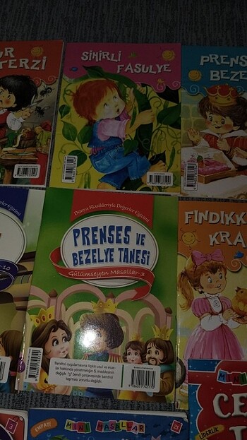 Masal kitapları 12 tane karma set  - Görsel 11