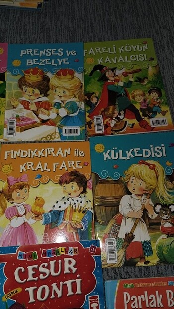 Masal kitapları 12 tane karma set  - Görsel 12