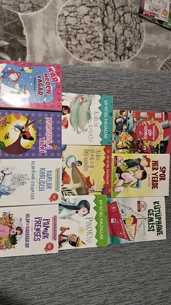 Hikaye ve masal kitapları karma 10 tane  - Görsel 2