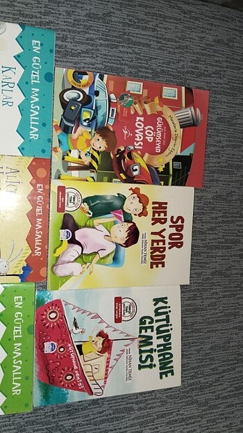 Hikaye ve masal kitapları karma 10 tane  - Görsel 5