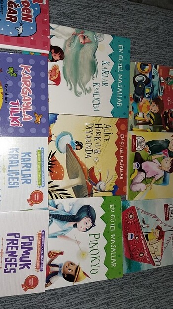 Hikaye ve masal kitapları karma 10 tane  - Görsel 6