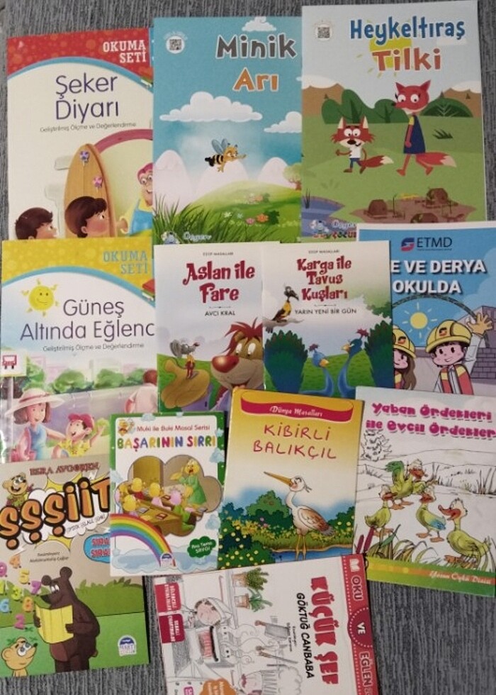 Hikaye masal eğitici kitaplar 12 kitap  - Görsel 2