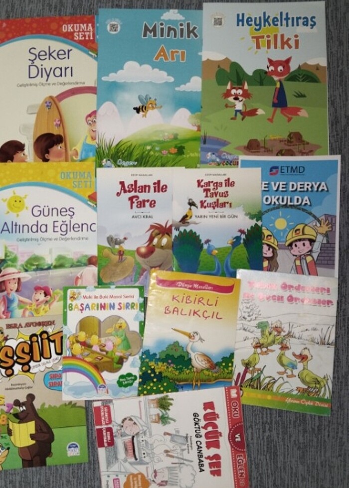 Hikaye masal eğitici kitaplar 12 kitap  - Görsel 3
