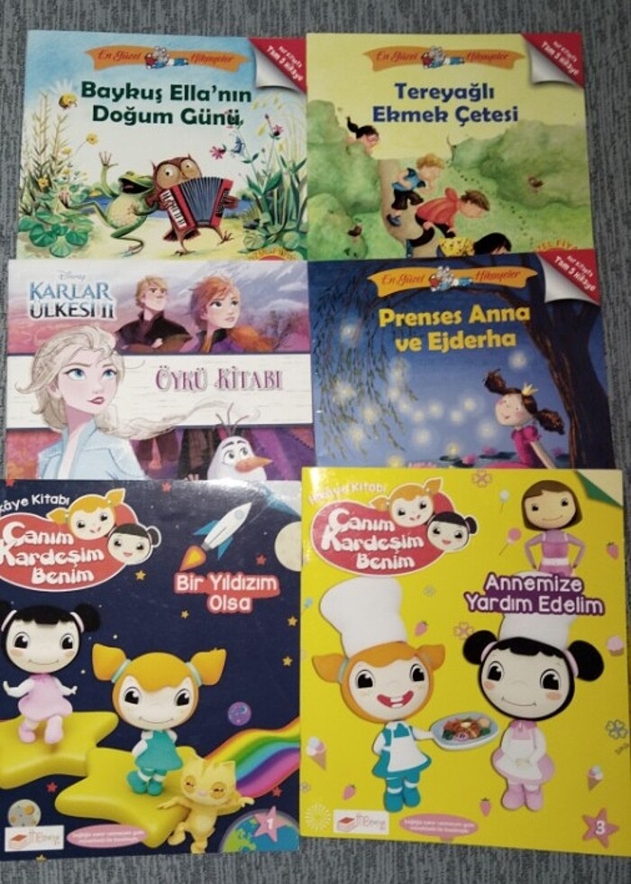 Hikaye karma  6 kitap  - Görsel 2