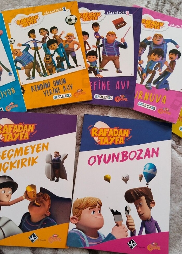 Hikaye set rafadan Tayfa - Görsel 4