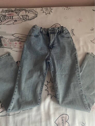 LC Waikiki kız çocuk İspanyol paça kot pantolon