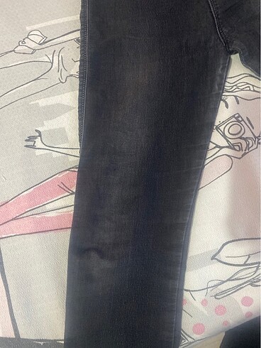 LTB kız çocuk 12 yaş siyah kot pantolon