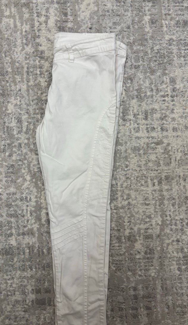 Beyaz Kadın Pamuklu Street Wear Pantolon - Görsel 2