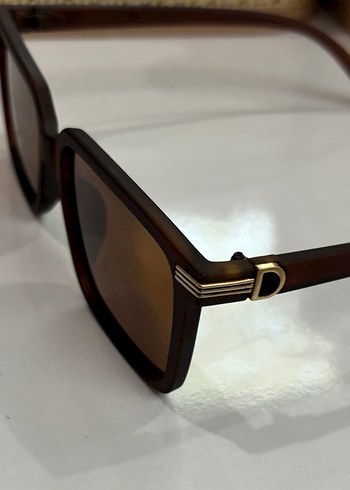 Kahverengi Şeffaf erkek  Güneş Gözlüğü - Görsel 5