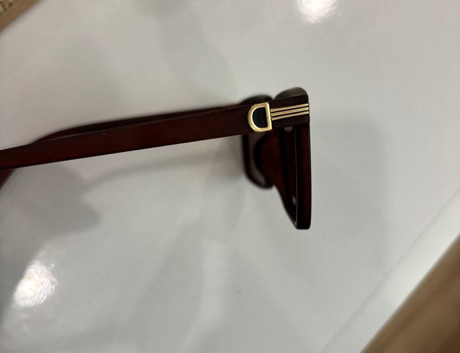 Kahverengi Şeffaf erkek  Güneş Gözlüğü - Görsel 2