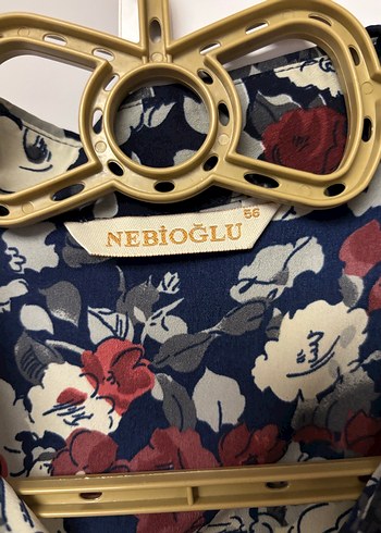 Çiçek Desenli Uzun Kollu Bohem Gömlek - Görsel 4