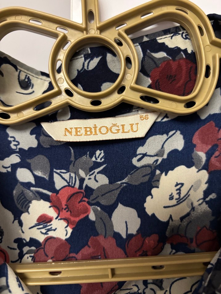 Çiçek Desenli Uzun Kollu Bohem Gömlek - Görsel 4