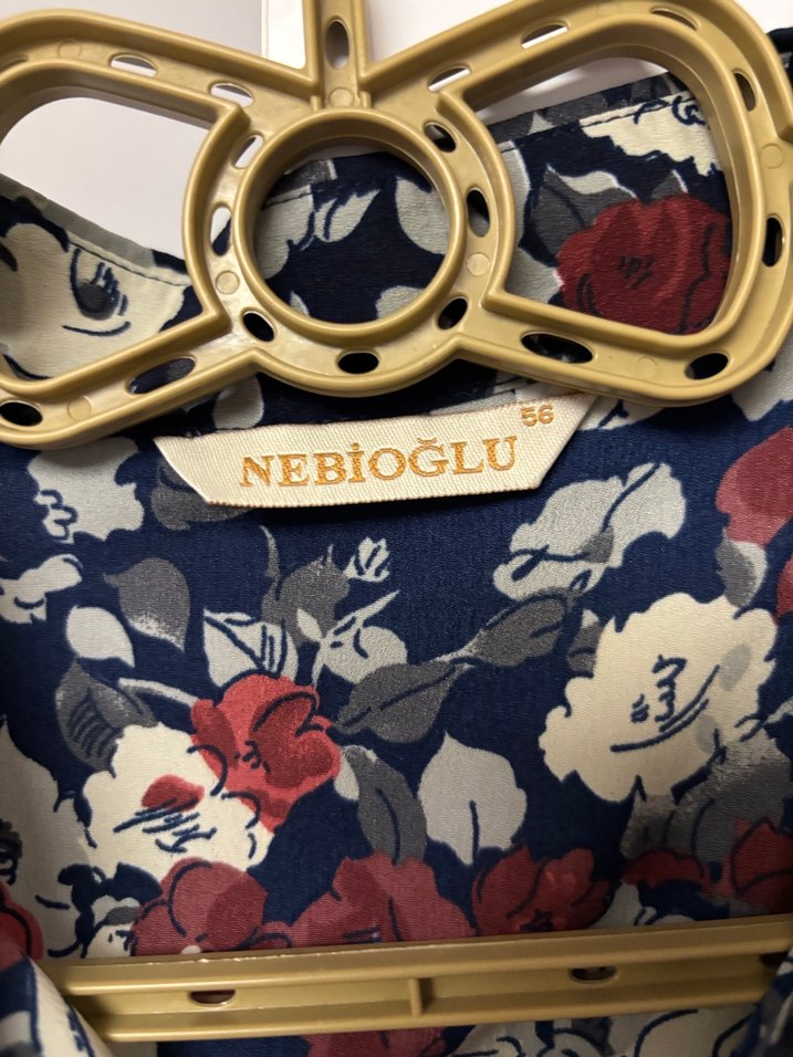 Çiçek Desenli Uzun Kollu Bohem Gömlek - Görsel 3