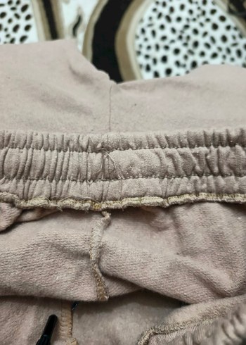 Bej Renkli Rahat Kesim Eşofman Altı - Görsel 4