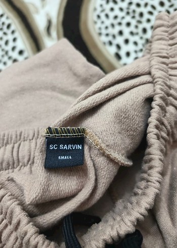 Bej Renkli Rahat Kesim Eşofman Altı - Görsel 2