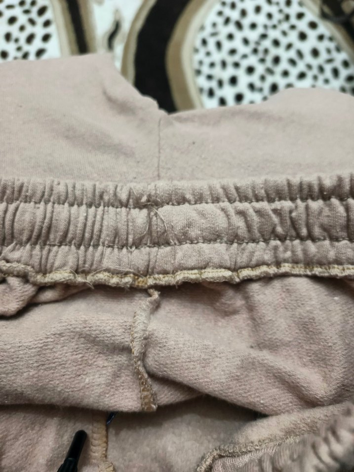 Bej Renkli Rahat Kesim Eşofman Altı - Görsel 4