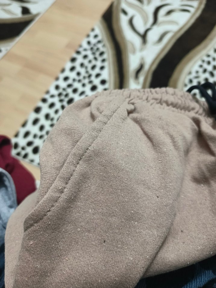 Bej Renkli Rahat Kesim Eşofman Altı - Görsel 3