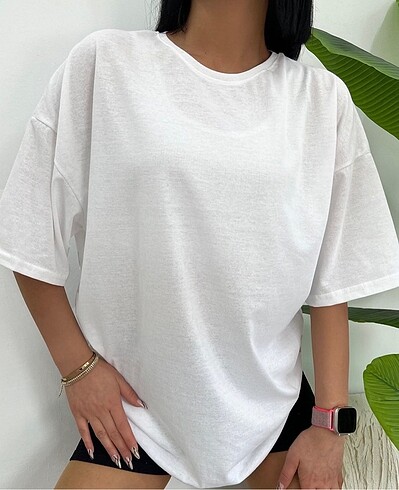 Oversize T-shirt Beyaz