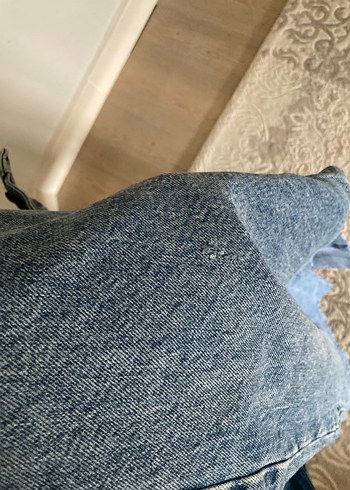 Açık Mavi Baggy Kadın Jean - Görsel 8