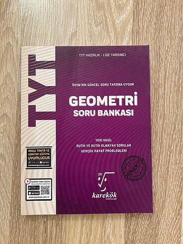 Karekök Tyt Geometri Soru Bankası