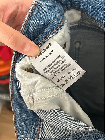 m Beden mavi Renk Mavi jean pantolon