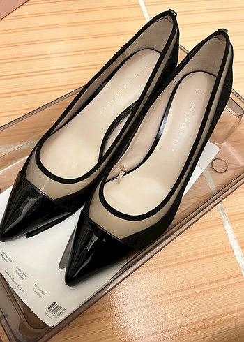 Zara Rugan Stiletto Kadın Topuklu Ayakkabı