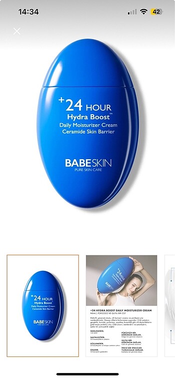 Oriflame Babeskin Nemlendirici