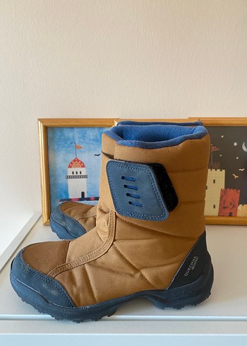 37 Beden camel Renk Quechua Marka Kahverengi Erkek Çocuk Street Wear Bot