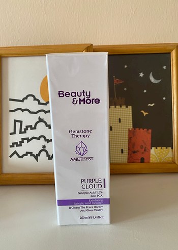 Beauty & More Amethyst Mor Sedef Yüz Temizleme Jeli