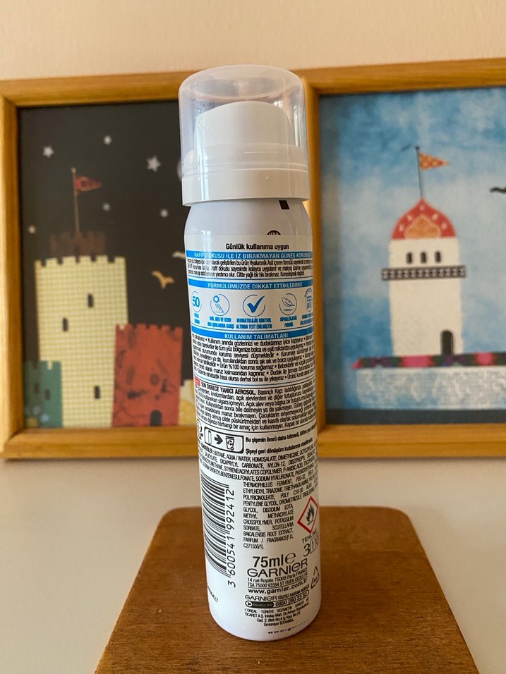 Garnier Ambre Solaire SPF 50 Makyaj Üstü Güneş Koruyucu - Görsel 2