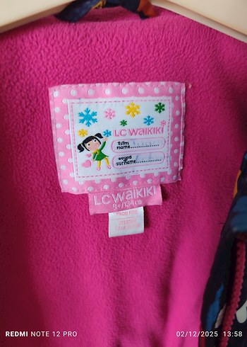 Kız Çocuk Renkli Kalp Desenli kapşonlu şişme yelek - Görsel 6