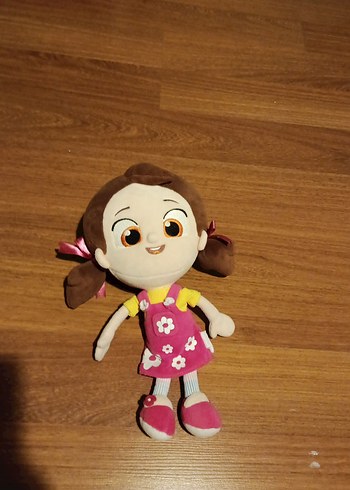 Renkli Çiçekli Kız Niloya Peluş Oyuncak