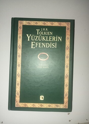 Yüzüklerin efendisi tek cilt özel basım 
