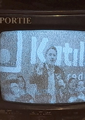 SPORTIE Siyah Mini  siyah beyaz televizyon ve radyo - Görsel 14