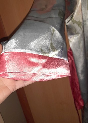 Uzun Bohem Kadın Sabahlık - Görsel 4