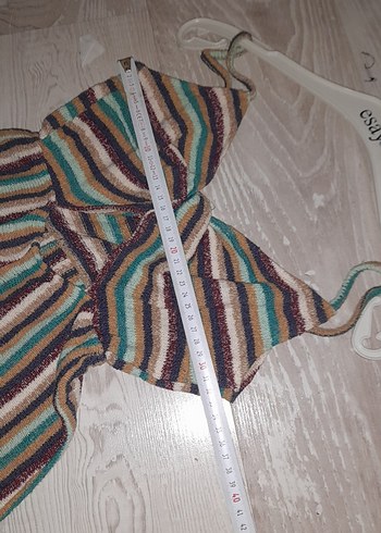 Çok Renkli Bohem Kadın Mini Tulum - Görsel 9