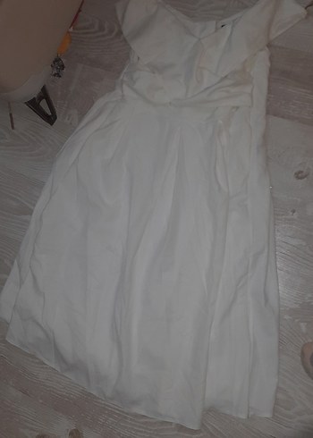 Beyaz  Keten Etek - Görsel 8