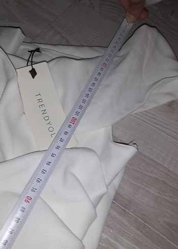 Beyaz  Keten Etek - Görsel 17