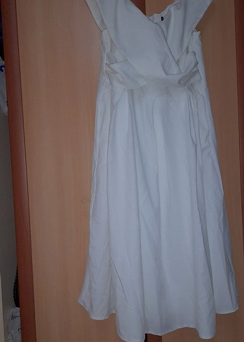 Beyaz  Keten Etek - Görsel 2