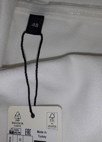 Beyaz  Keten Etek - Görsel 12